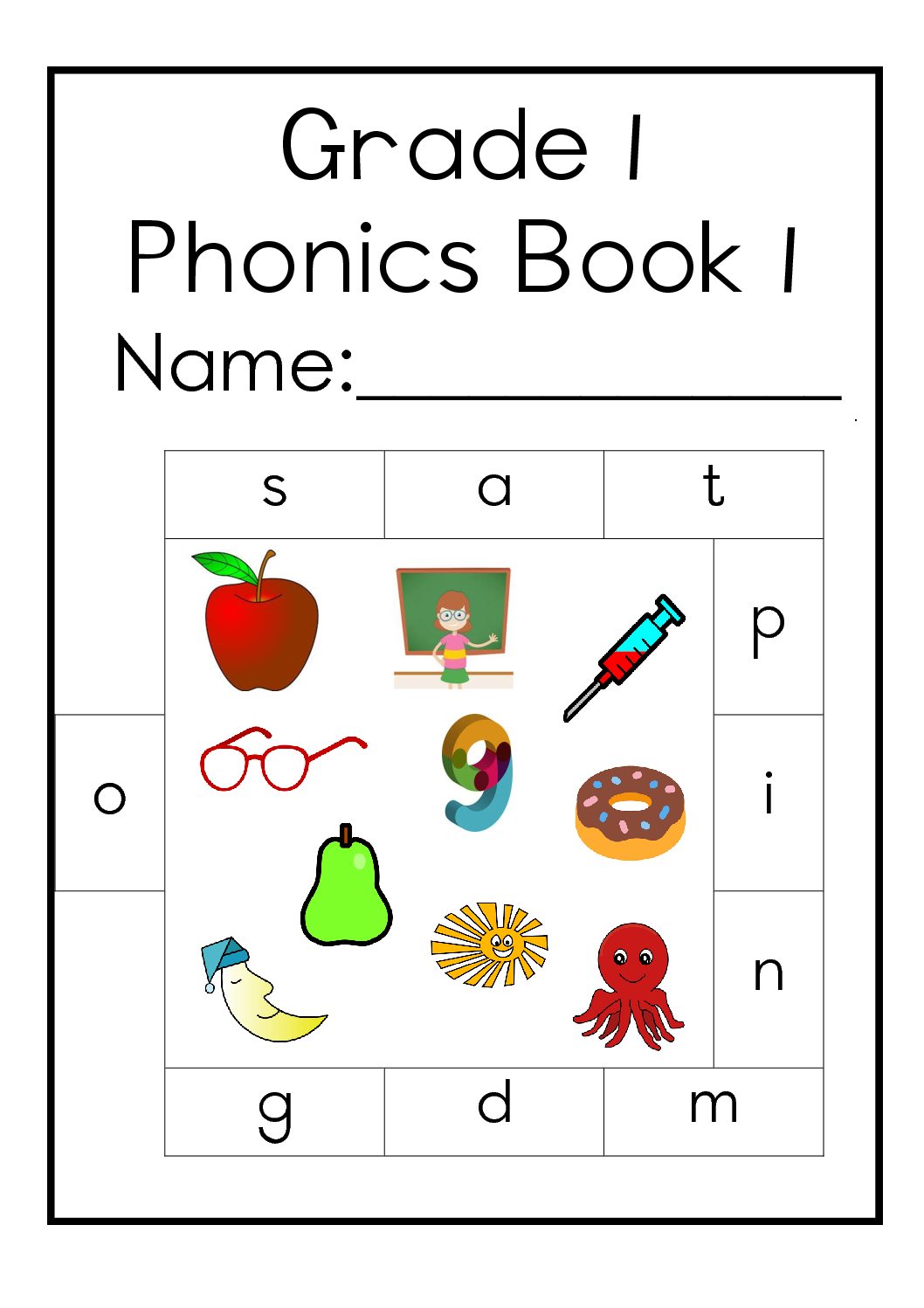 Grade 1 English Home Language Phonics Book 1 - Teacha!